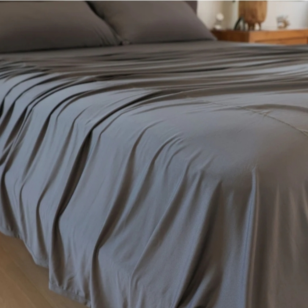 Sheex Original PERFORMANCE Sheet Set - QUEEN - GRAPHITE/DARK GREY - USED